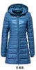 Image of Ultra Light Down Jacket for  Women made With Hooded Down Coat Female Big Size Coats