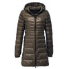 Image of Ultra Light Down Jacket for  Women made With Hooded Down Coat Female Big Size Coats