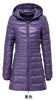 Image of Ultra Light Down Jacket for  Women made With Hooded Down Coat Female Big Size Coats