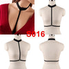 Image of Pentagram Bondage Body Harness Lingerie Goth Crop Cage Bra Lingerie